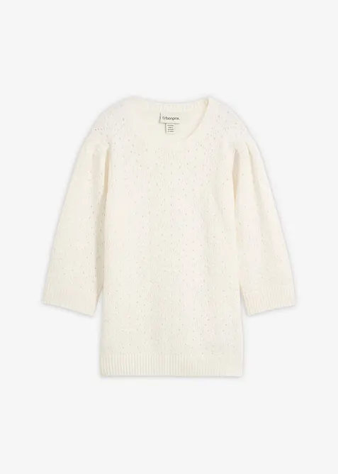 Pull ajour&eacute;, bonprix