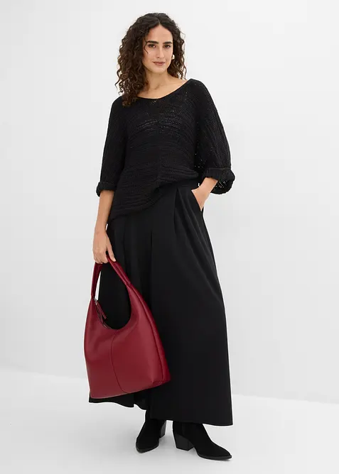Pantalon &agrave; taille &eacute;lastiqu&eacute;e, bonprix