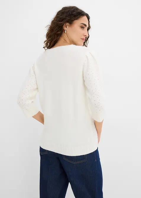 Pull ajour&eacute;, bonprix