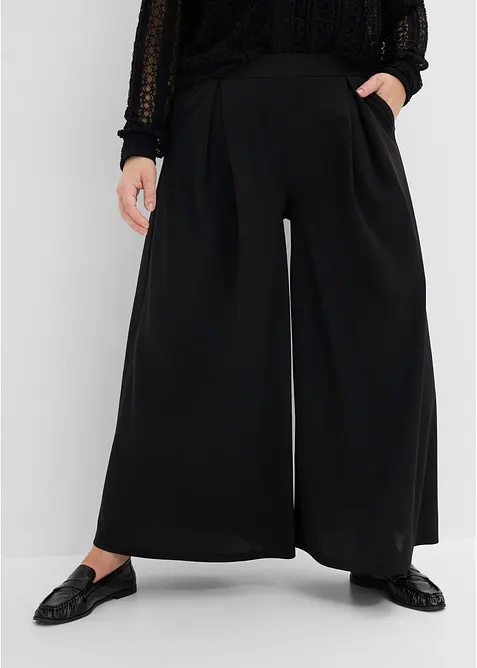 Pantalon &agrave; taille &eacute;lastiqu&eacute;e, bonprix