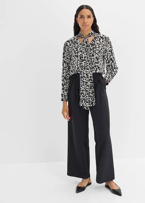 Blouse &agrave; lavalli&egrave;re, bonprix