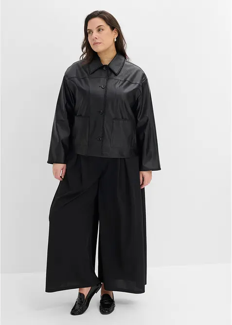 Pantalon &agrave; taille &eacute;lastiqu&eacute;e, bonprix