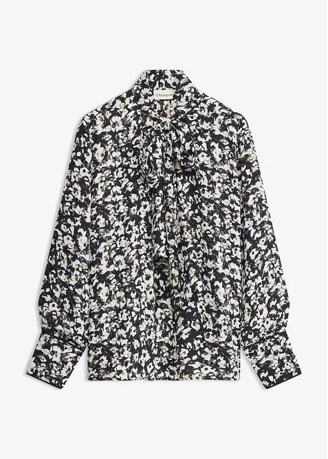 Bluse mit Bindeschal, bonprix