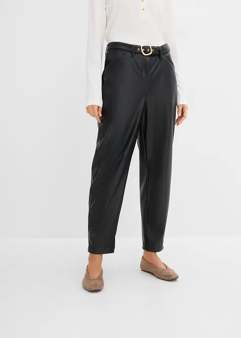 Pantalon enduit, bonprix