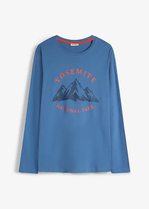 T-shirt manches longues 100% coton, bonprix