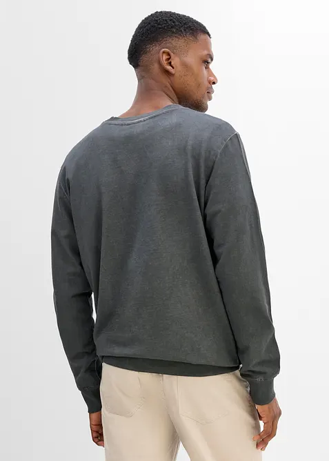 Sweat 100% coton, bonprix