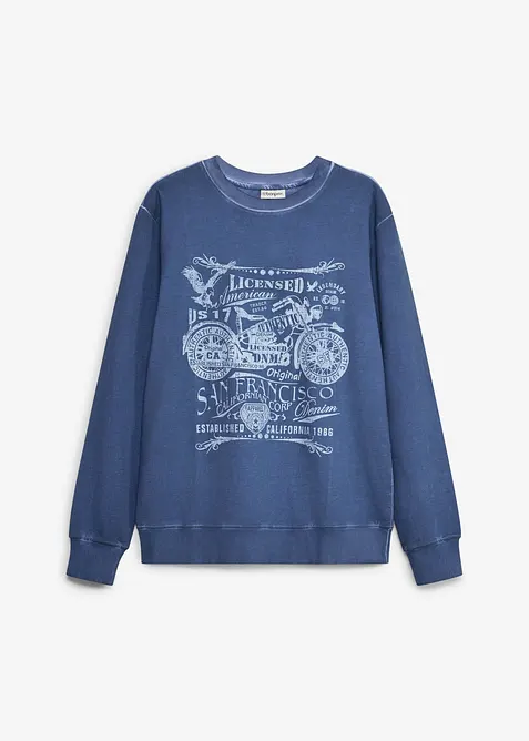 Sweat 100% coton, bonprix