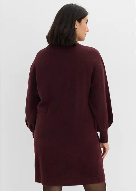 Strickkleid mit Schleifen-Applikation, bonprix