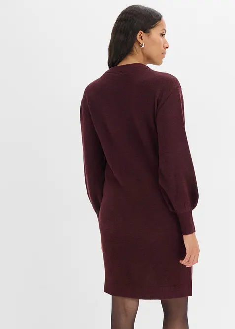 Strickkleid mit Schleifen-Applikation, bonprix
