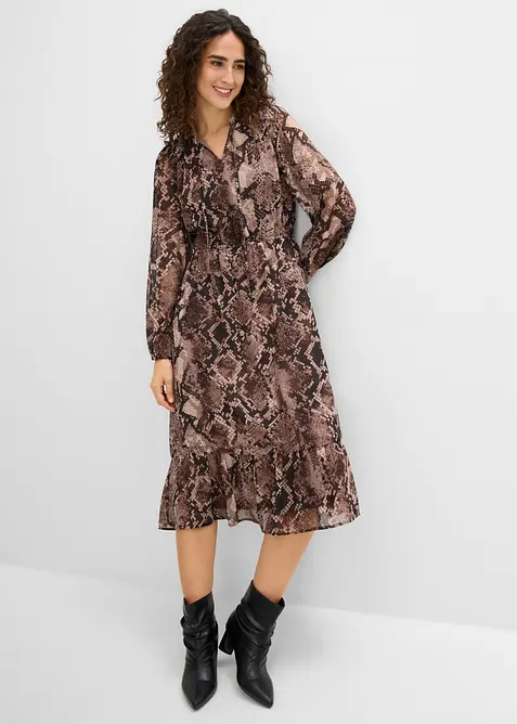 Chiffonkleid, bonprix