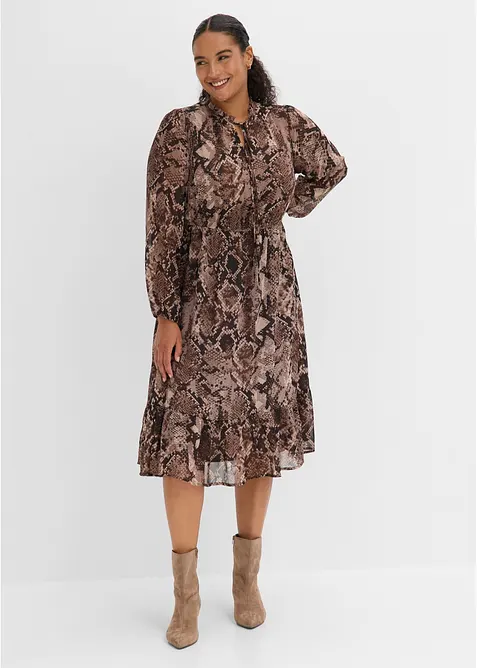 Chiffonkleid, bonprix