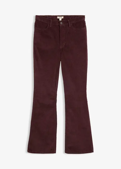 Bootcut-Cordhose aus Baumwoll-Mix, bonprix