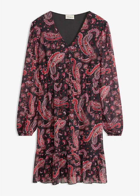 Kleid aus softem Mesh, bonprix