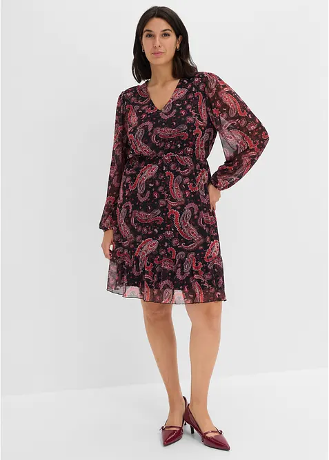 Kleid aus softem Mesh, bonprix