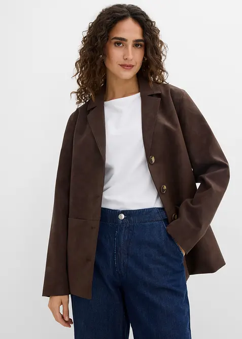 Blazer en su&eacute;dine, bonprix