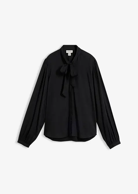 Bluse aus reinem Modal mit Schaldetail, bonprix