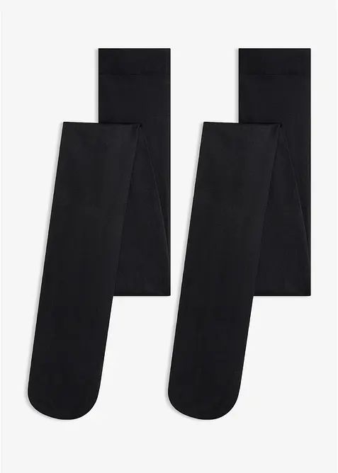 Strumpfhose aus Feinstrick 80 DEN (2er Pack), bonprix