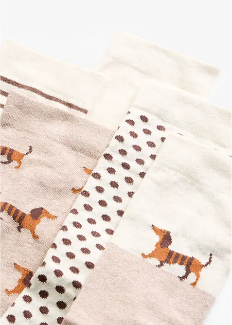 Socken mit Bio-Baumwolle (5er Pack), bonprix
