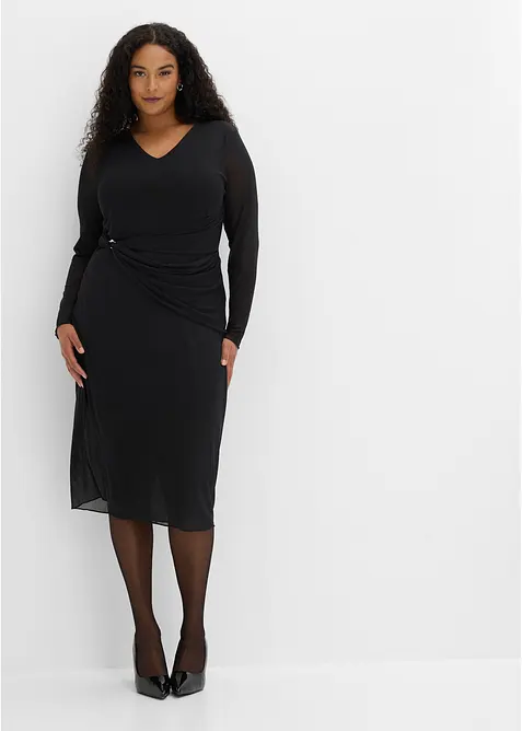 Robe cintr&eacute;e en jersey, bonprix