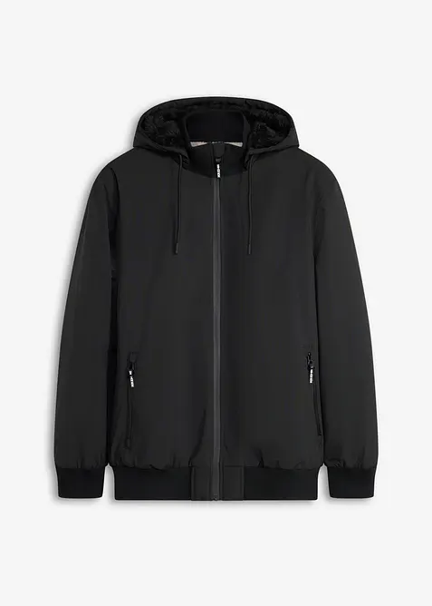 Blouson d&rsquo;hiver imperm&eacute;able avec doublure polaire chaude, bonprix