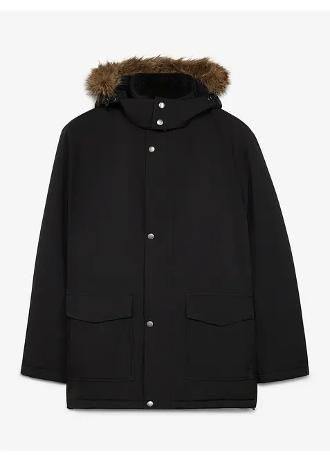 Wasserdichter Funktions-Parka mit abtrennbarer Kapuze, bonprix