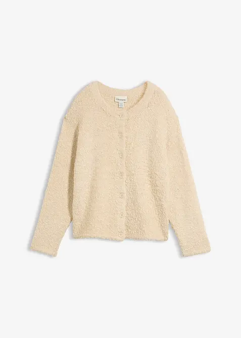 Teddy-Strickjacke, bonprix