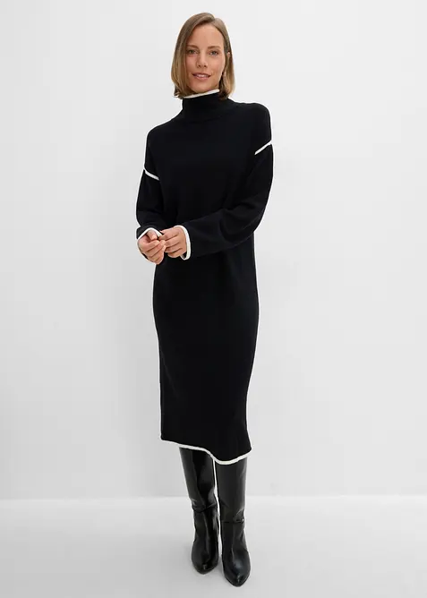 Strickkleid aus Baumwoll-Mix, bonprix