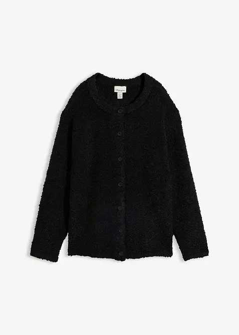 Teddy-Strickjacke, bonprix