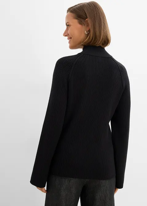 Pull col roul&eacute;, bonprix