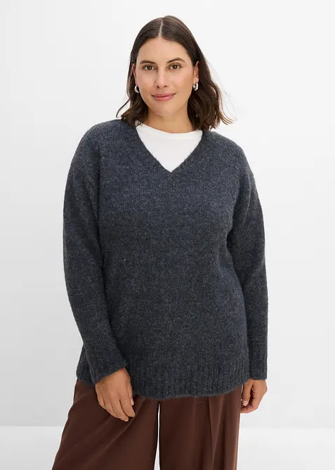 Pull avec laine, bonprix