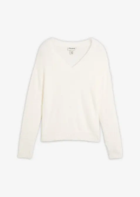 Pull en peluche, bonprix