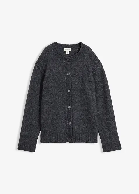 Strickjacke mit Wollanteil, bonprix