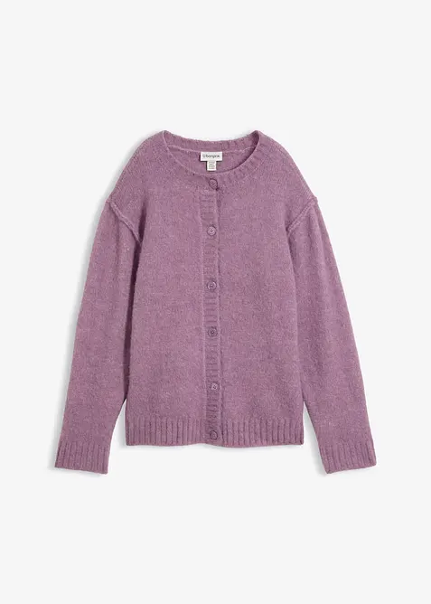 Strickjacke mit Wollanteil, bonprix