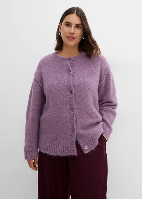 Gilet en maille avec laine, bonprix