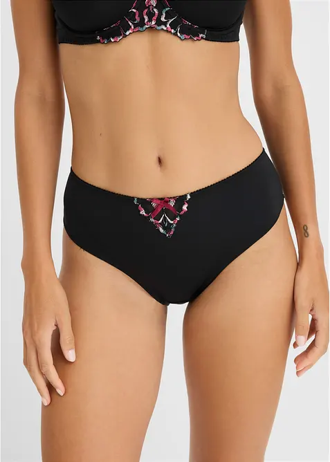 Maxislip mit zarter Stickerei, bonprix