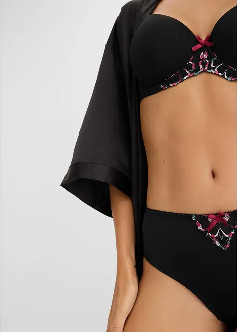 Maxislip mit zarter Stickerei, bonprix