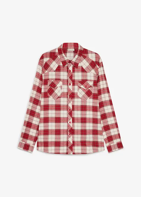 Chemise en flanelle 100% coton, bonprix