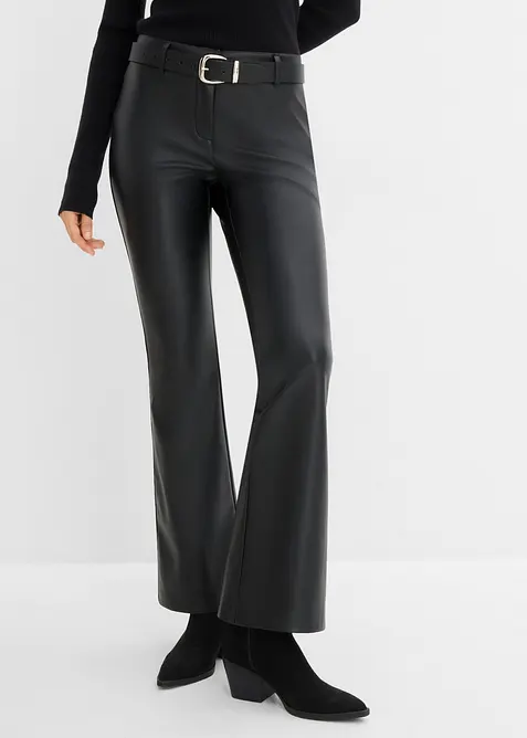 Lederimitat-Hose, bonprix