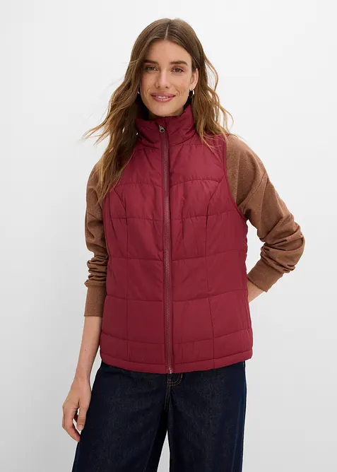 3 in 1 Jacke, wasserabweisende Longjacke, Weste, bonprix