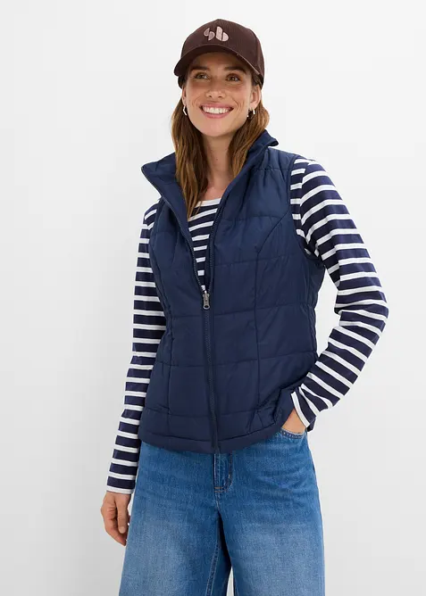 Veste 3en1 longue et d&eacute;perlante avec gilet, bonprix