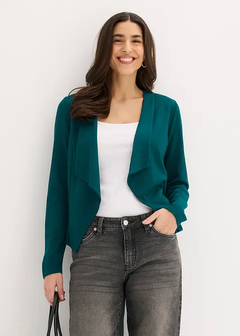 Blazer en jersey Punto di Roma, bonprix
