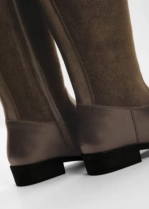 Bottes tige large avec boucle, bonprix