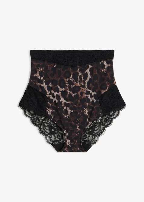 Culotte sculptante avec dentelle, maintien mod&eacute;r&eacute;, bonprix
