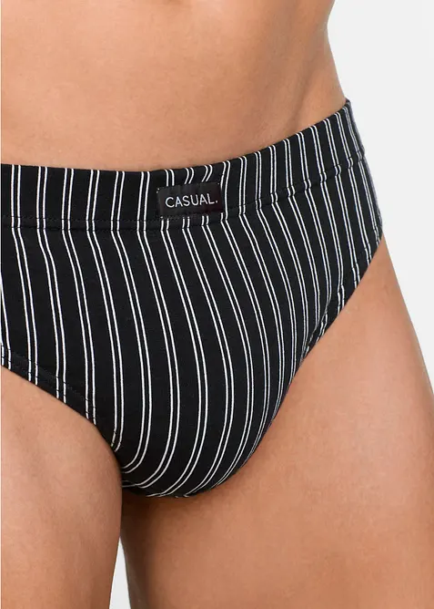 Lot de 5 slips coton, bonprix
