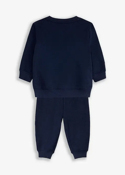 Sweat-shirt et pantalon 100% coton (ens. 2 pces), bonprix