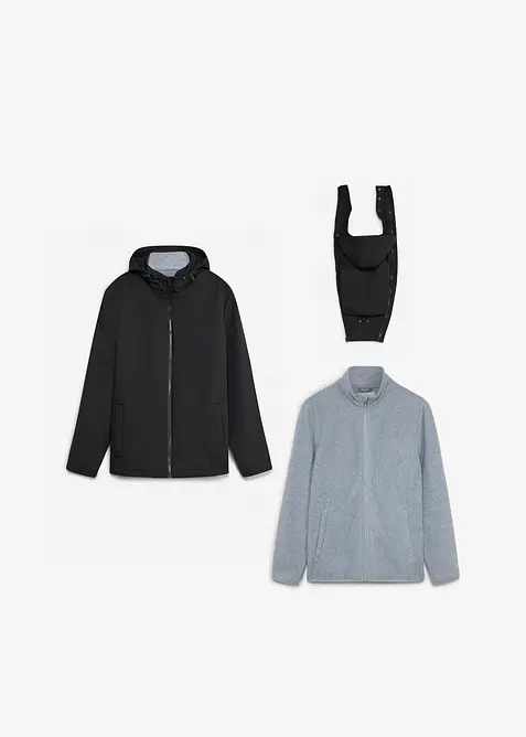 Veste 3en1 pour homme avec empi&egrave;cement de portage (ens. 3&nbsp;pces), bonprix