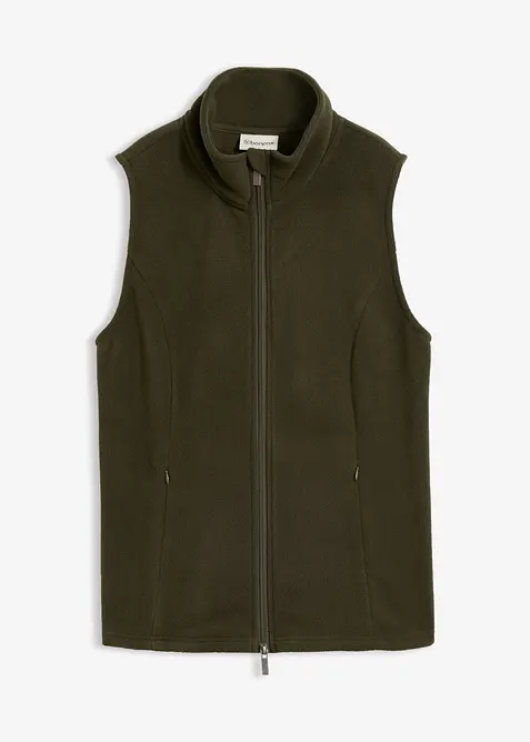 Gilet sans manches en polaire avec poches, bonprix