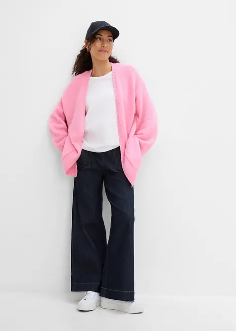 Oversize-Strickjacke, bonprix