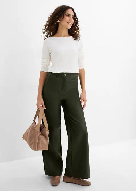 Lederimitat-Hose, bonprix