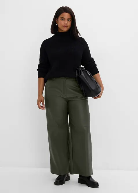 Lederimitat-Hose, bonprix
